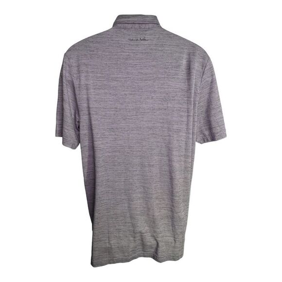 TRAVIS MATHEW FLYING TORTILLA POLO PURPLE SAGE HEATHER Men’s Large Golf - Picture 6 of 11